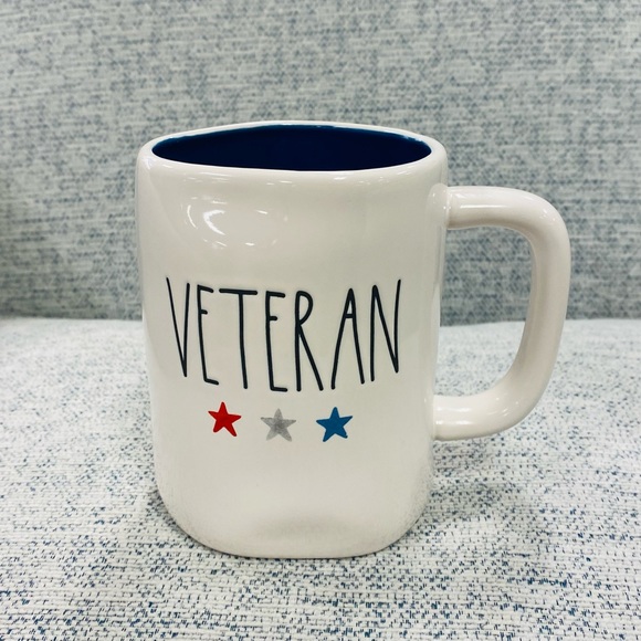 Rae Dunn VETERAN mug new! - Picture 3 of 5